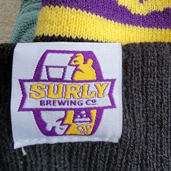 Knit stocking hat – SURLY BREWING NWOT - Picture 4 of 4